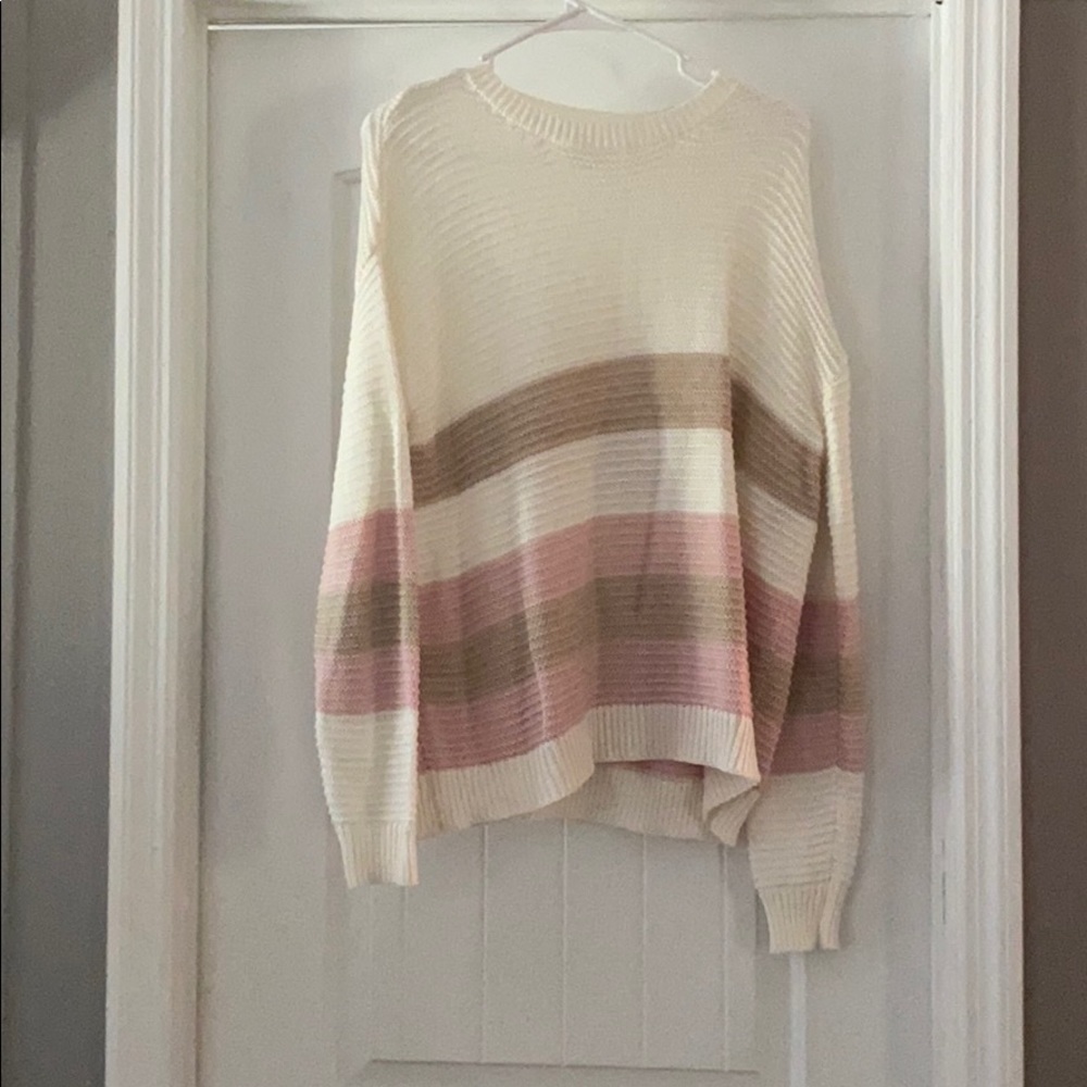 Time and Tru Breathable Sweater